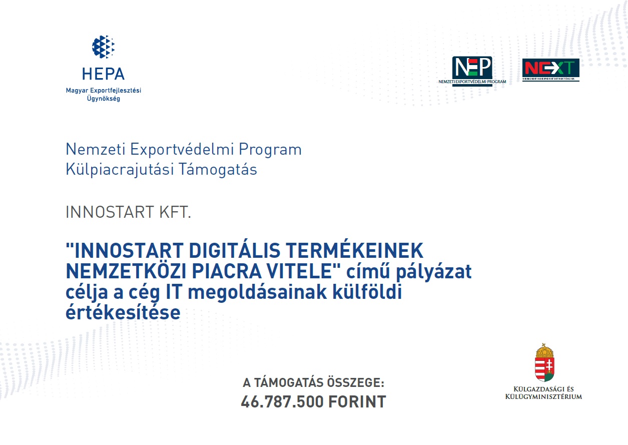 Digitális Termékeinek Nemzetközi Piacra Vitele